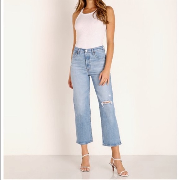 Levi's Denim - Levi's rib cage ultra High Waist Straight Ankle